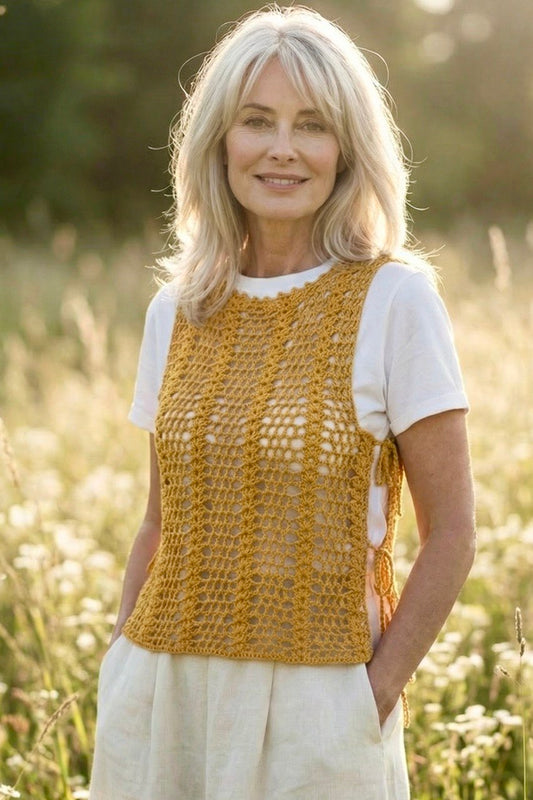Crochet Pattern - Flora Cover-Up