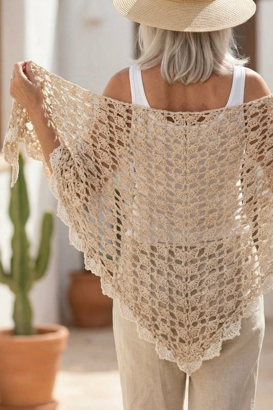 Crochet Pattern - Aurora Shawl