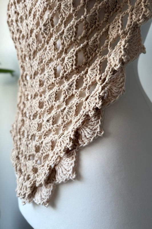 Crochet Pattern - Aurora Shawl