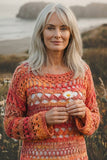 Crochet Pattern - Isadora Sweater (English+Spanish)
