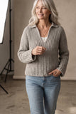 Crochet Pattern - Evelyn Rib Sweater (English+Spanish)
