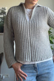 Crochet Pattern - Evelyn Rib Sweater (English+Spanish)