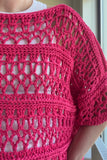 Crochet Pattern - Sunset Bloom Top (English+Spanish)
