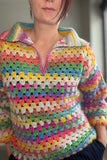 Crochet Pattern - Mocktaily Sweater (English+Spanish)