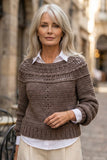 Crochet Pattern - Chantilly Sweater (English + Spanish)