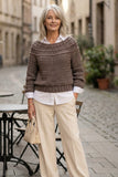 Crochet Pattern - Chantilly Sweater (English + Spanish)