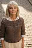 Crochet Pattern - Chantilly Sweater (English + Spanish)