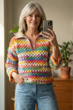 Crochet Pattern - Mocktaily Sweater (English+Spanish)
