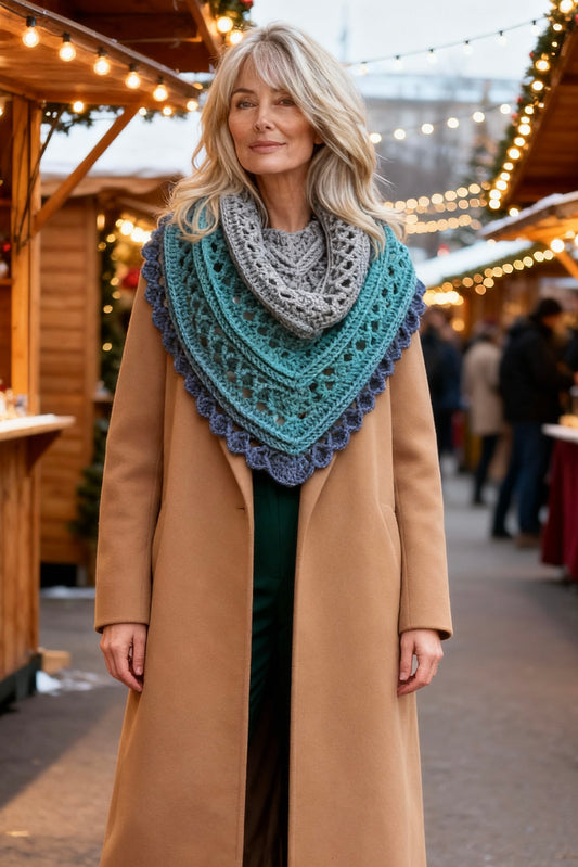 Crochet Pattern - Into The Mystic Shawl