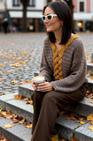 Crochet Pattern - Serena Cable Sweater