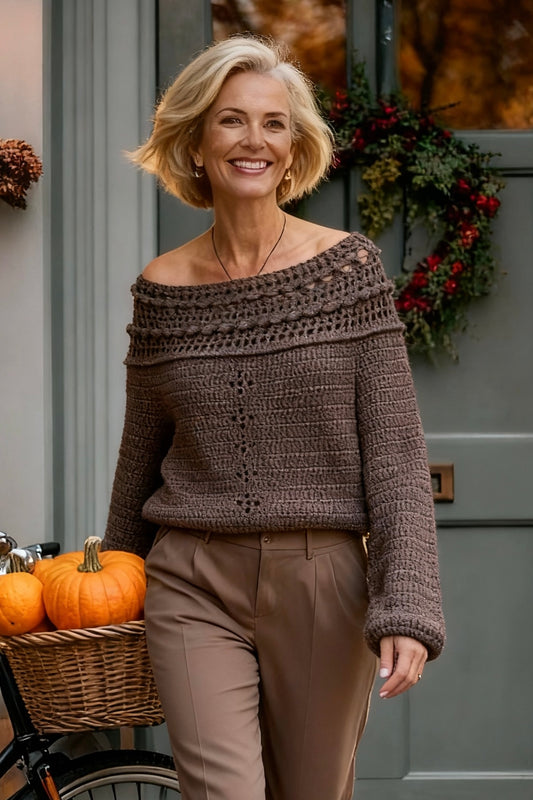 Crochet Pattern - Chantilly Sweater