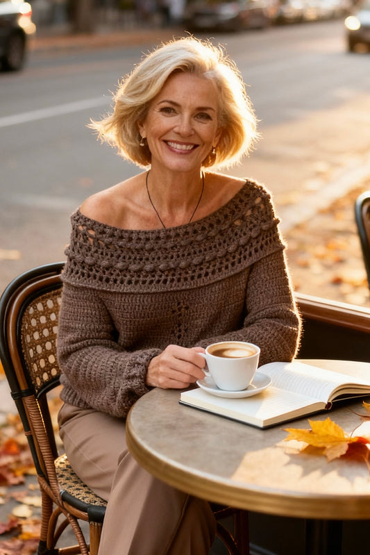 Crochet Pattern - Chantilly Sweater