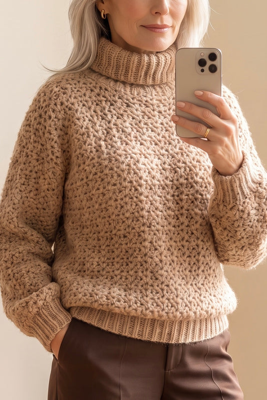 Crochet Pattern - Amelia Sweater (English+Spanish)