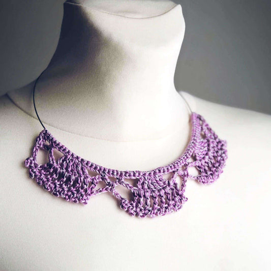 Free Pattern - A Simple Twist Beaded Necklace and Bracelet - Stitches n  Scraps