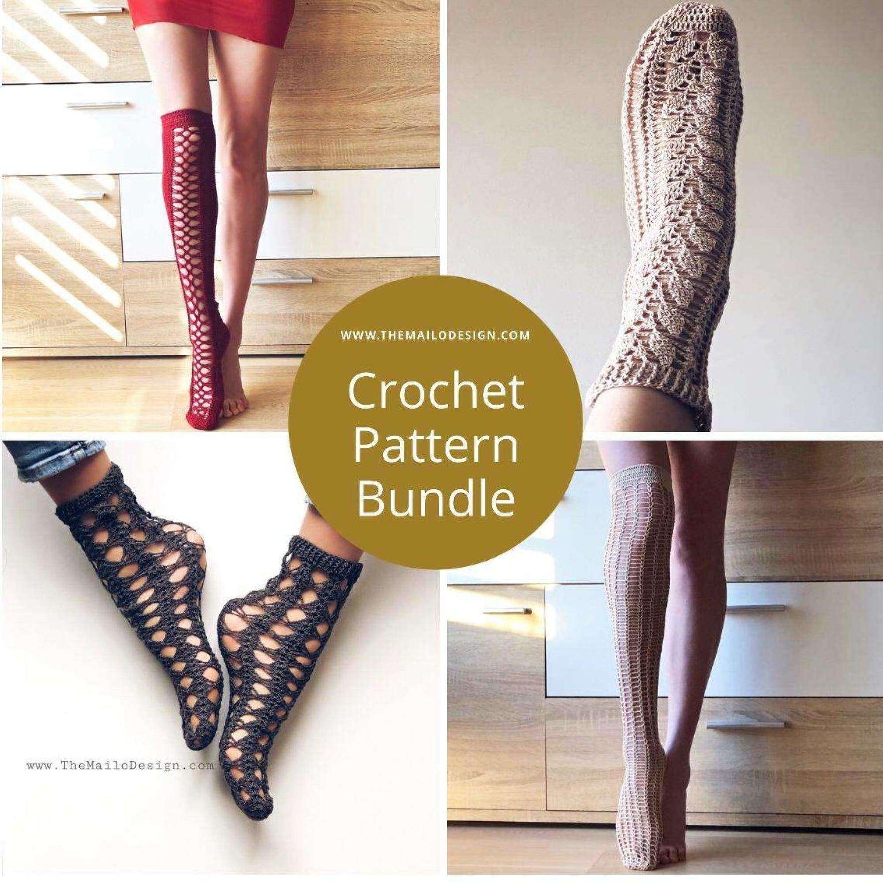 Crochet Pattern Bundles by TheMailoDesign