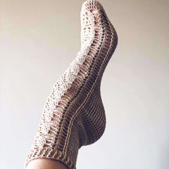 Crochet Pattern Bundle - Best Lace Sock Patterns (4 patterns) - TheMailoDesign - Crochet Pattern Bundle - TheMailoDesign