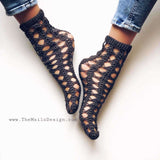 Crochet Pattern Bundle - Best Lace Sock Patterns (4 patterns) - TheMailoDesign - Crochet Pattern Bundle - TheMailoDesign
