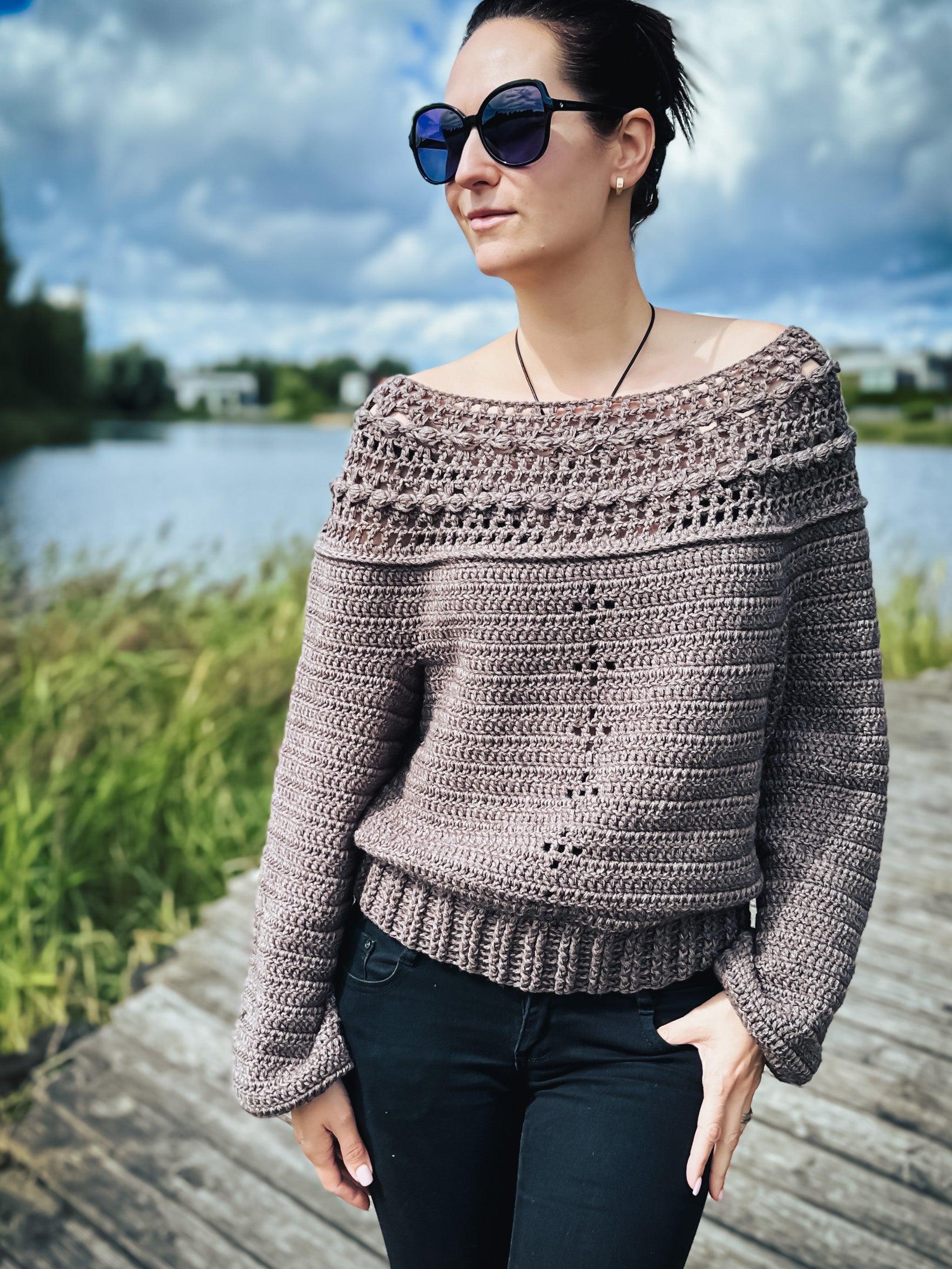 Crochet Pattern - Chantilly Sweater - TheMailoDesign - Sweaters, Cardigans & Capes - TheMailoDesign