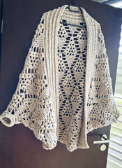 Crochet Pattern - Diamond Tears Cardigan - TheMailoDesign - Sweaters, Cardigans & Capes - TheMailoDesign