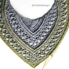 Crochet Pattern - Into The Mystic Shawl - TheMailoDesign - Scarves & Shawls - TheMailoDesign