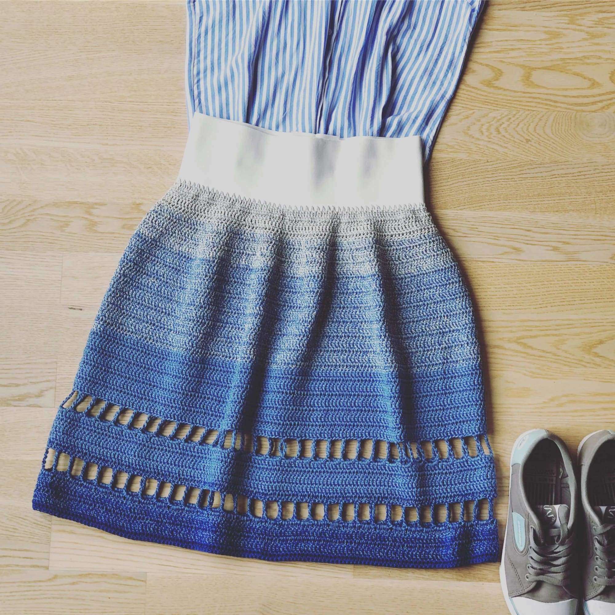 Crochet Skirt Pattern - Lola Skirt | TheMailoDesign