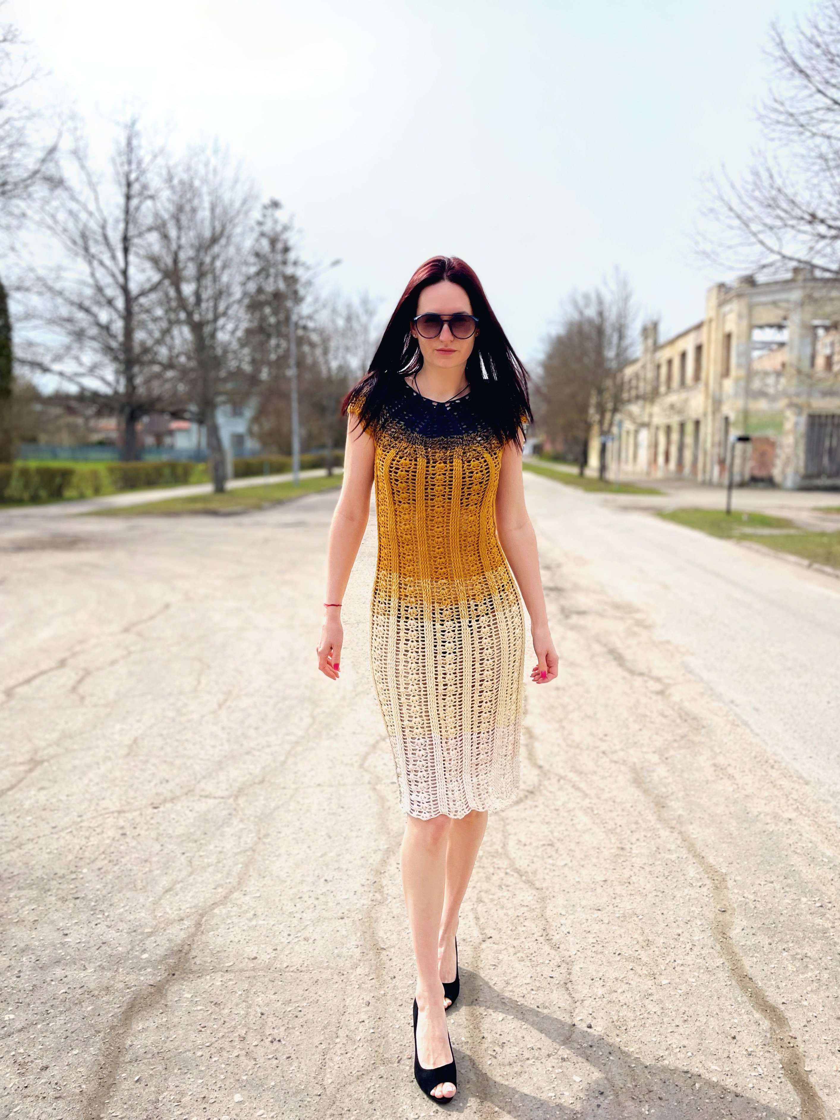 Crochet Dress Pattern - Monaco Lace Top and Dress | TheMailoDesign Crochet Dress Pattern - Monaco Lace Top and Dress | TheMailoDesign