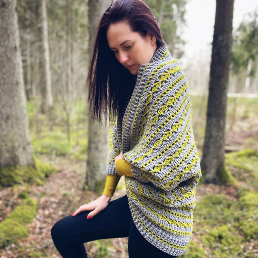 Crochet Pattern - Prana Cardigan - TheMailoDesign - TheMailoDesign