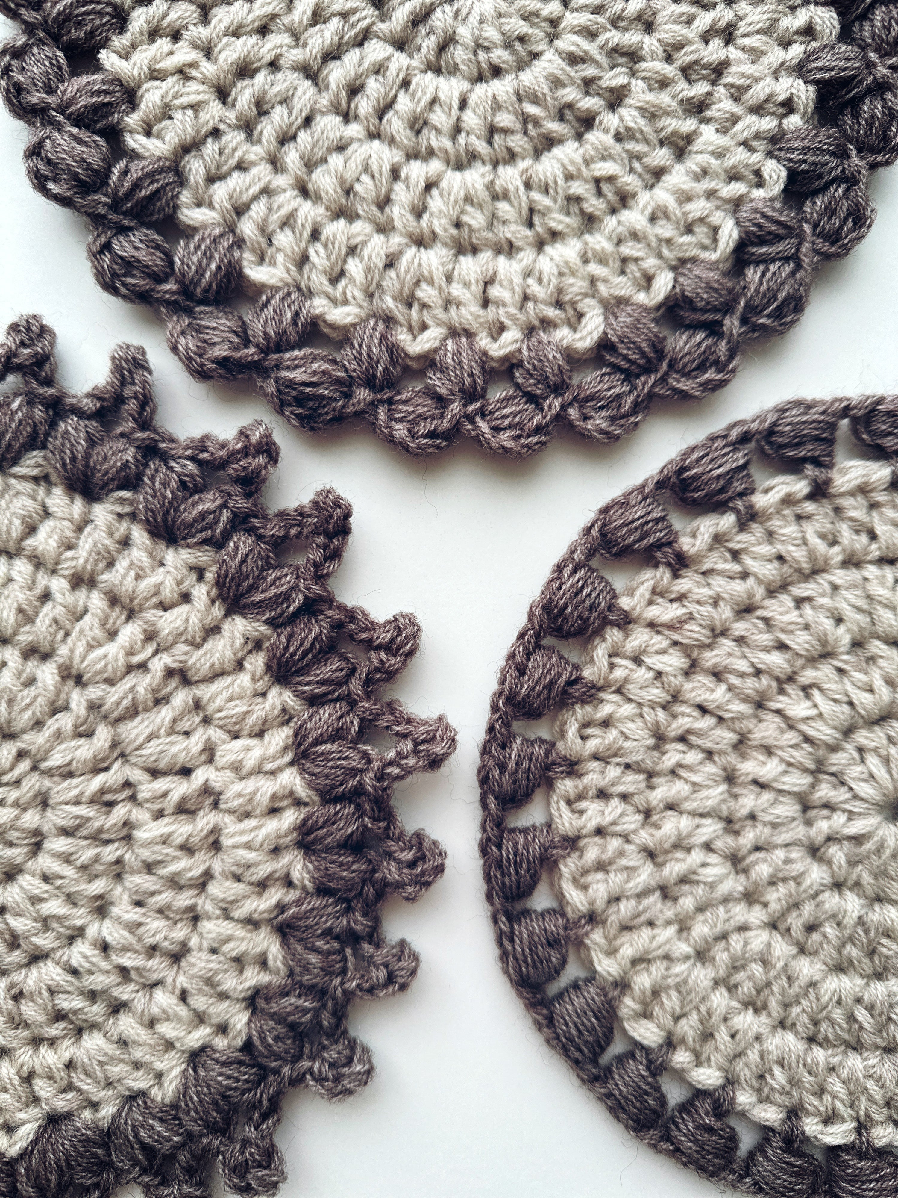 How To Crochet a Flat Circle Coaster (US Terms)