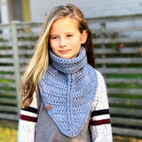 Crochet Pattern - Scarf Cowl Balker and Beanie Hat (Adult and Kids sizes) - TheMailoDesign - Scarves & Shawls - TheMailoDesign