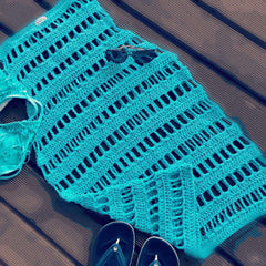 Crochet Pattern - Sunny Days Beach Dress - TheMailoDesign - Dresses, Tops & Skirts - TheMailoDesign
