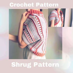 Crochet Pattern - Tunnels Sweater Shrug - TheMailoDesign - Sweaters, Cardigans & Capes - TheMailoDesign