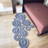 Crochet Rug - Coins - TheMailoDesign - Rugs - TheMailoDesign