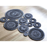 Crochet Rug - Coins - TheMailoDesign - Rugs - TheMailoDesign