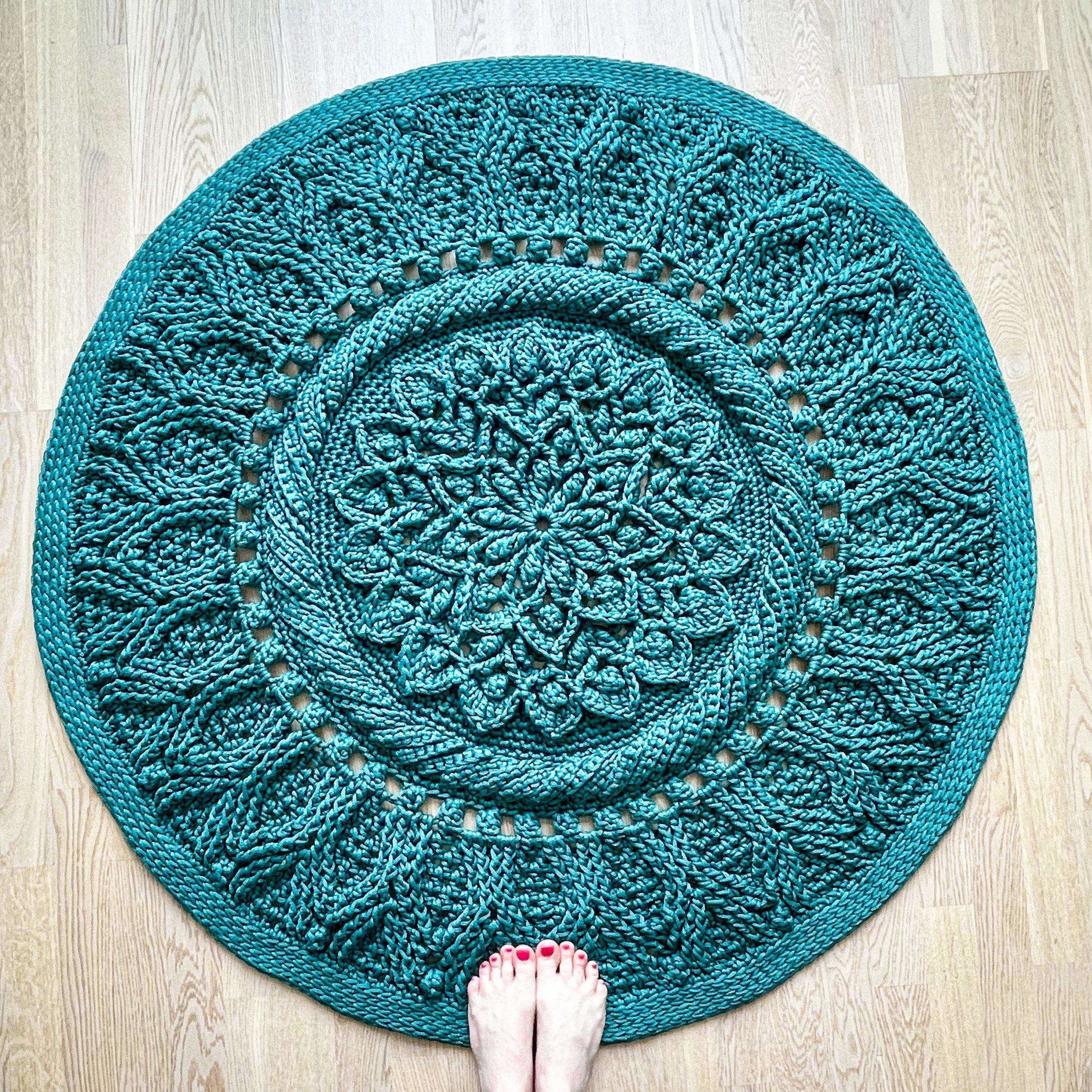 Crochet Rug - Magnolia / Modern Crochet Rugs for Sale – TheMailoDesign