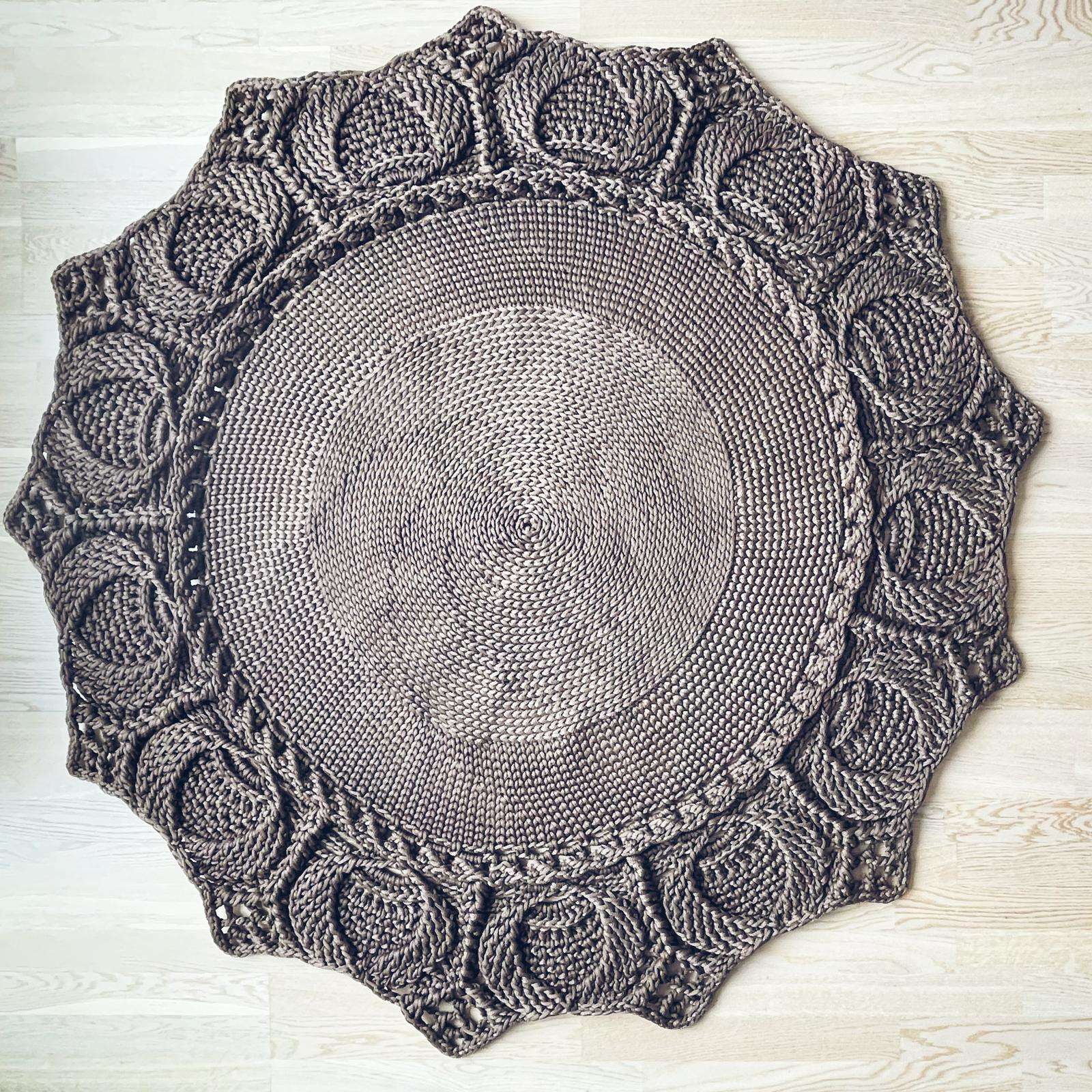 Crochet Rug - Peony - TheMailoDesign - Rugs - TheMailoDesign
