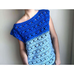 Crochet Top Pattern - Sky Top - TheMailoDesign - Dresses, Tops & Skirts - TheMailoDesign