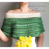 Crochet Wedding Cape Pattern - Narcissus Cape - TheMailoDesign - Sweaters, Cardigans & Capes - TheMailoDesign