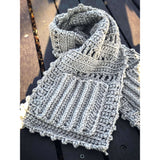 Easy Crochet Pattern - Lynette Pocket Scarf Shawl - TheMailoDesign - Scarves & Shawls - TheMailoDesign