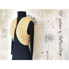 Knitting Pattern - Amelia Bolero - TheMailoDesign - Knitting Tops, Shrugs & Wraps - TheMailoDesign