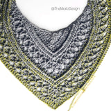 Patrón de Crochet - Chal Into The Mystic,,TheMailoDesign